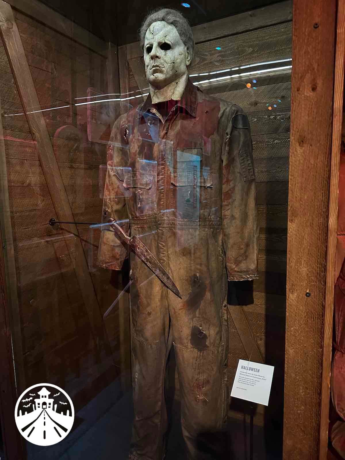 Halloween 2007 prop at MoPop Seattle Halloween (2007) Michael Myers coveralls worn by Tyler Mane at MoPop Seattle