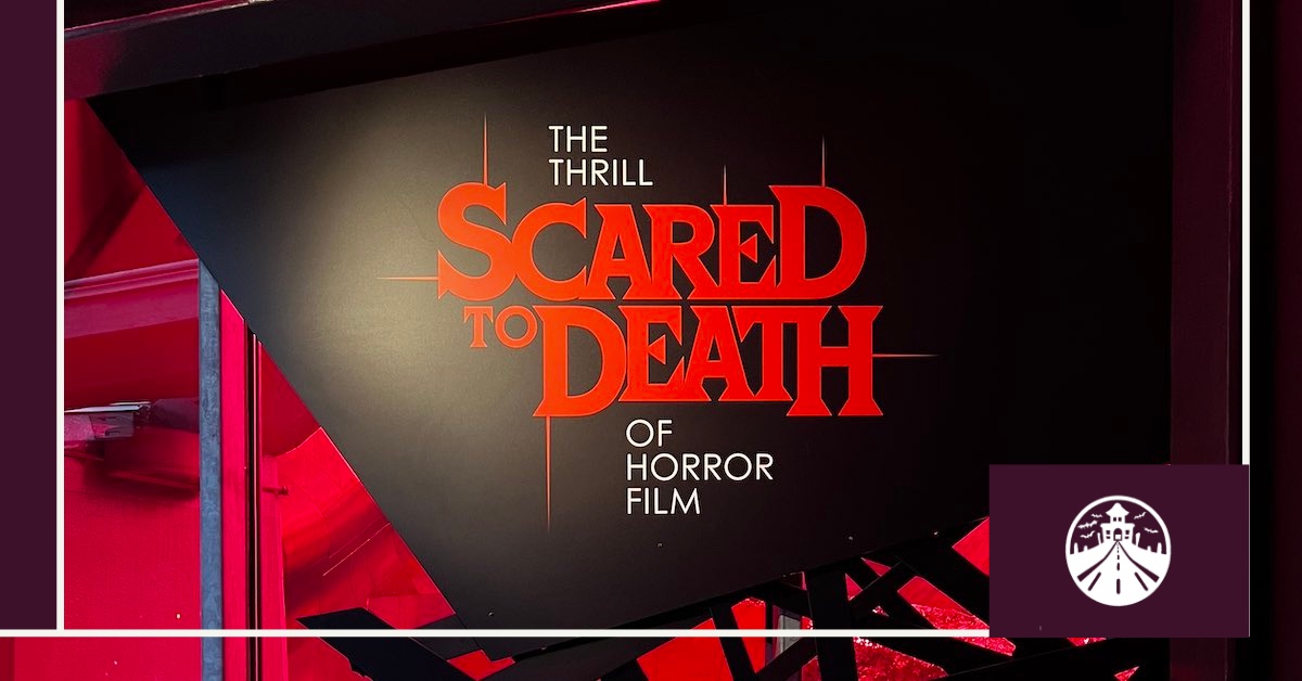 Scared to Death: The Thrill of Horror Film Logo at MoPop