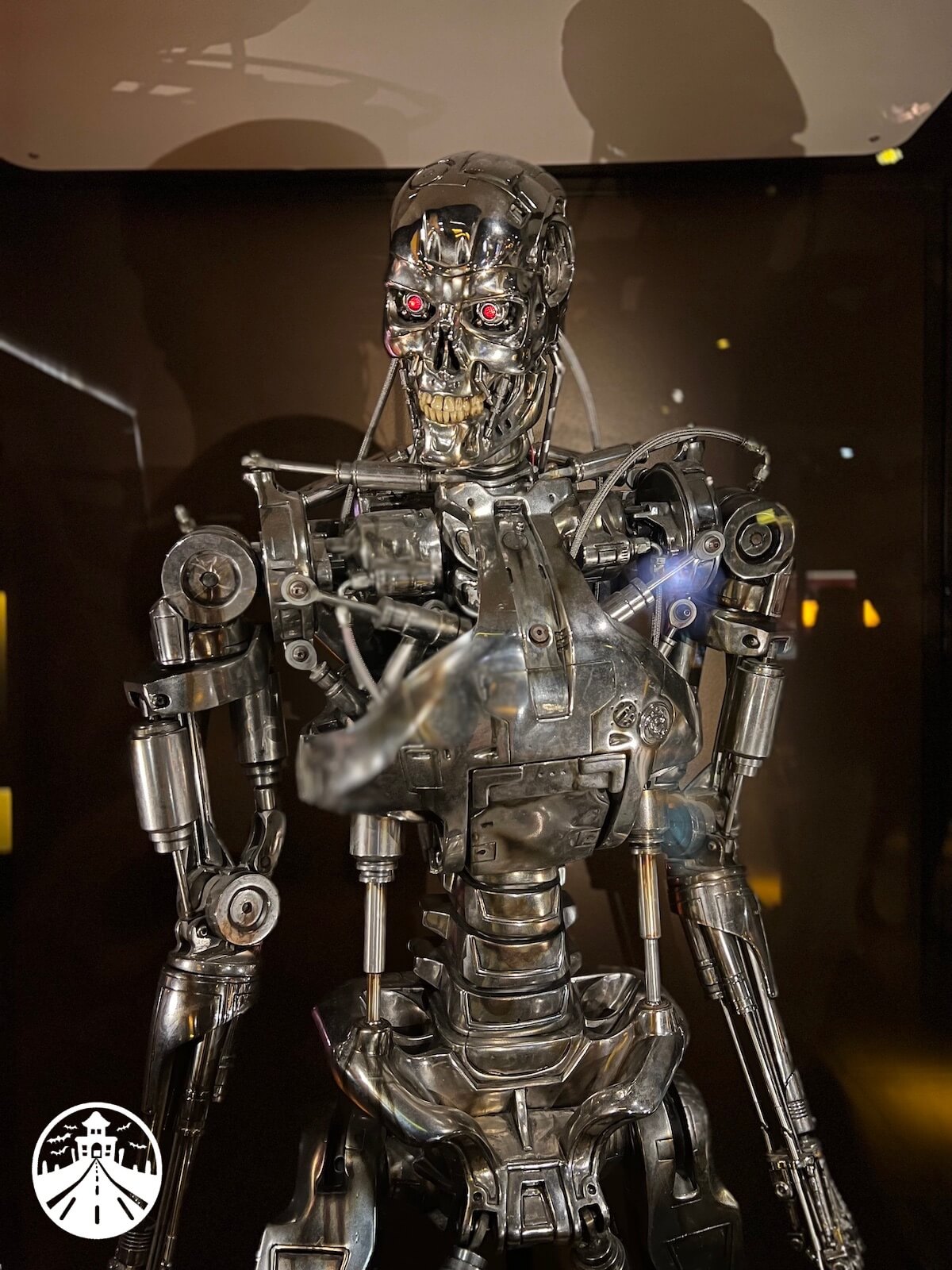 Terminator T-800 Prop The Terminator T-800 prop from Terminator 2 at MoPop, Seattle.