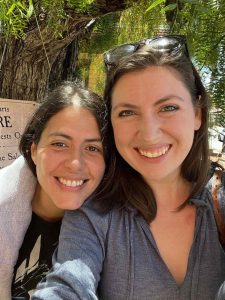 Me and Glenna at Whaley House Museum, San Diego