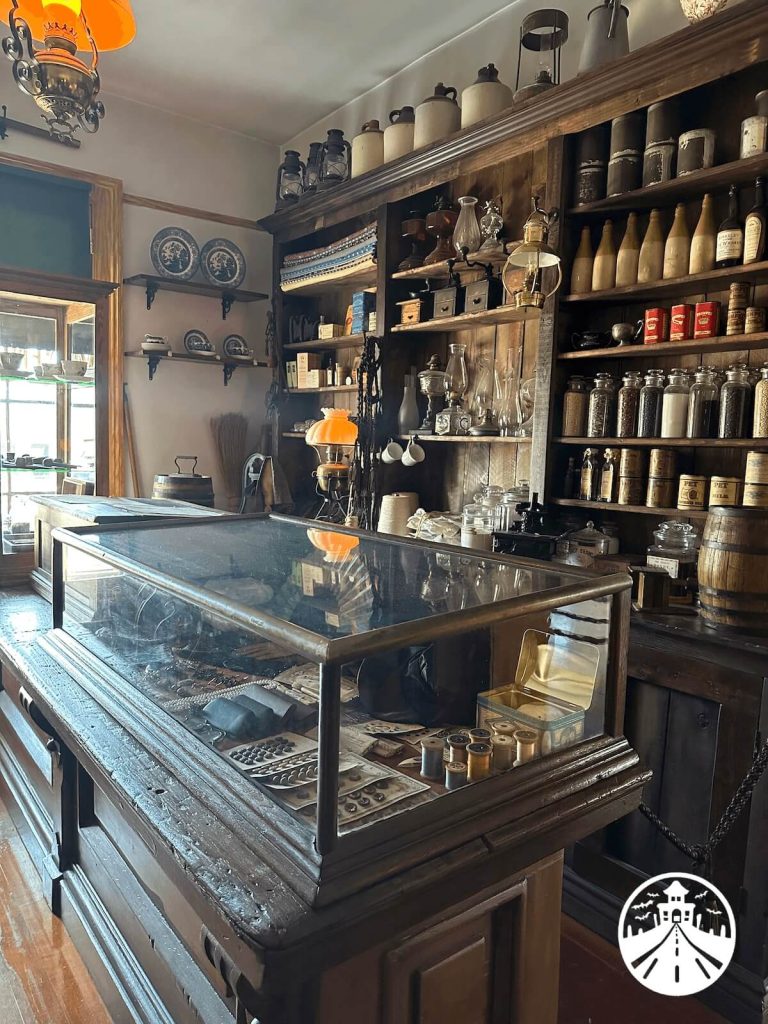 The Whaley House Museum general store.