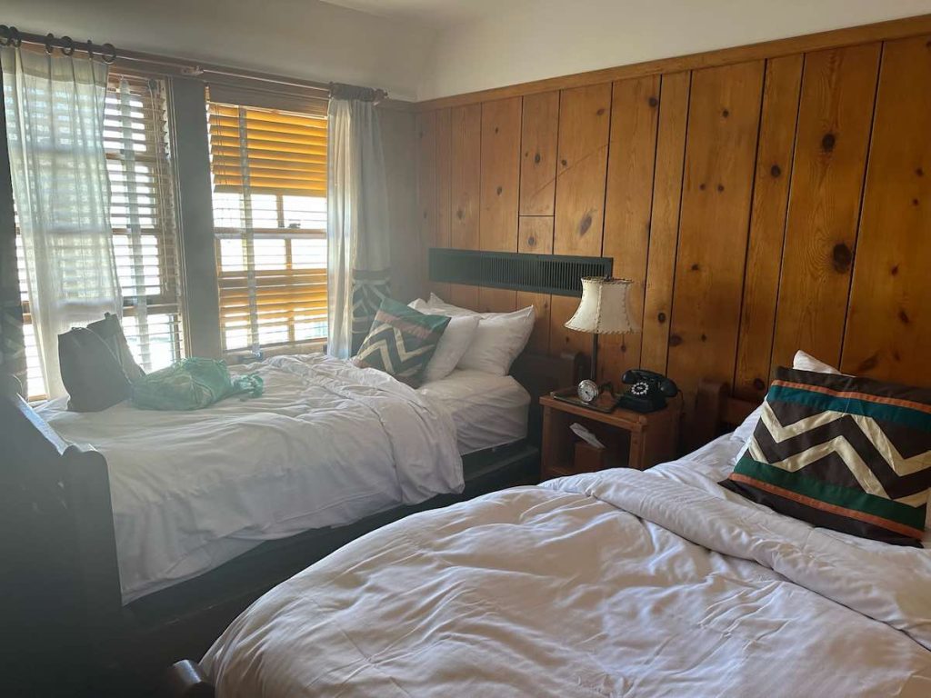 Our room at Timberline Lodge, Oregon