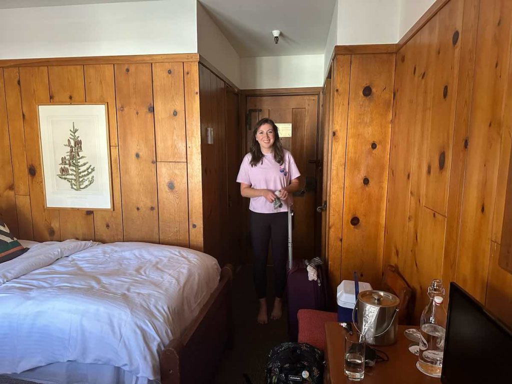 Our room at Timberline Lodge, Oregon