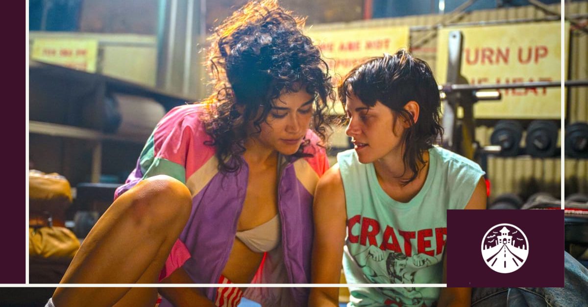 An image of Kristen Stewart and Katy O'Brian in Love Lies Bleeding